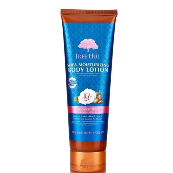New Tree Hut MOROCCAN ROSE Shea Moisturizing Body Lotion 9 oz